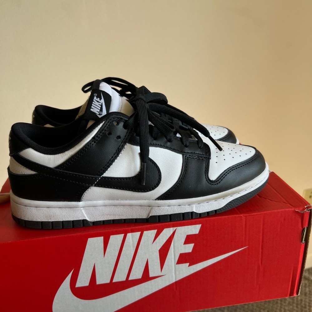 Nike Dunk Low Black and White Sneakers